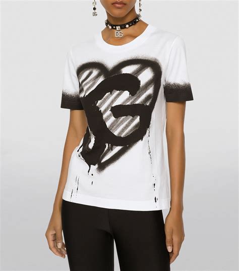 t shirt femme dolce gabbana|dolce gabbana t shirt price.